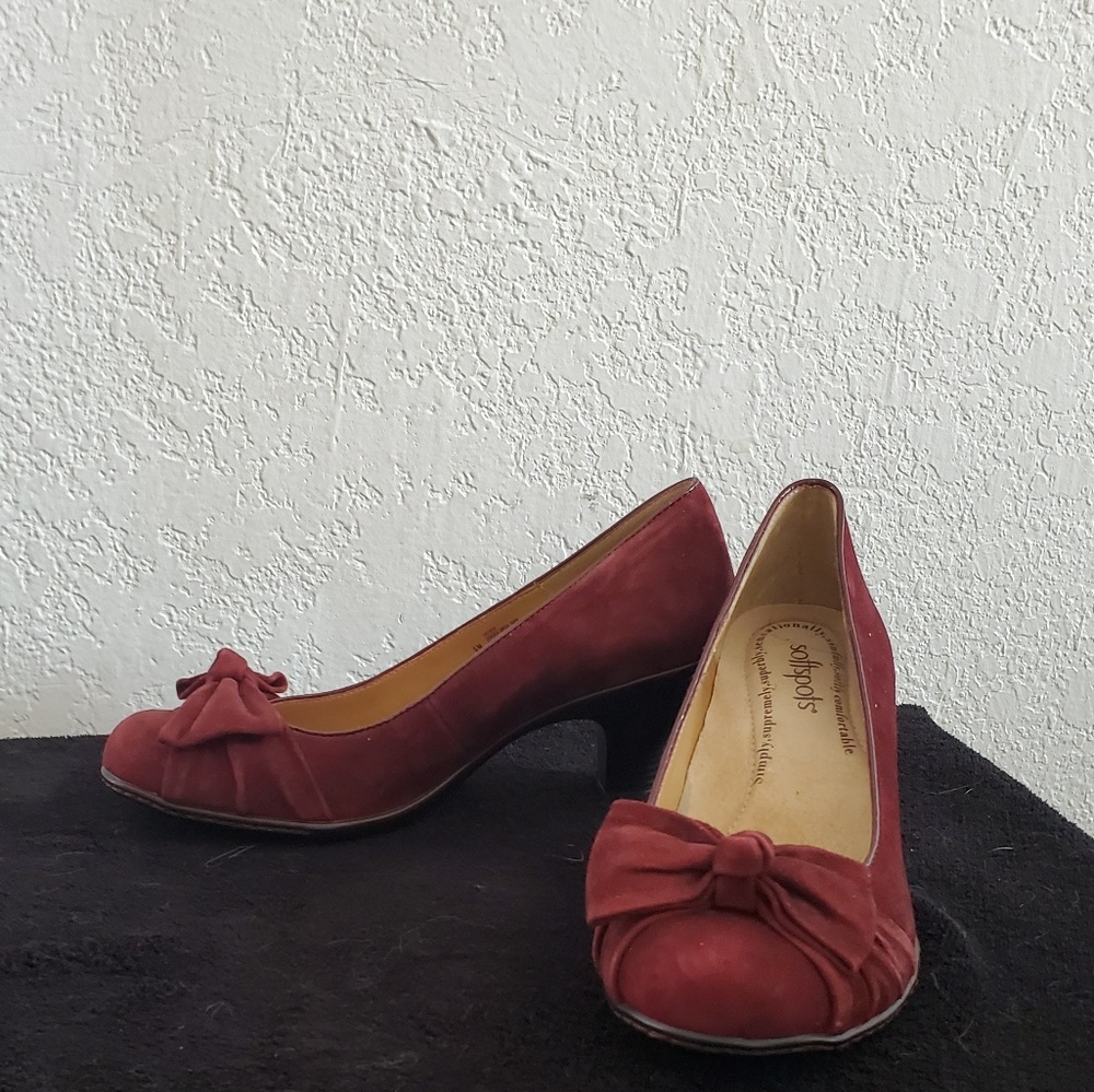 Soft spots heels